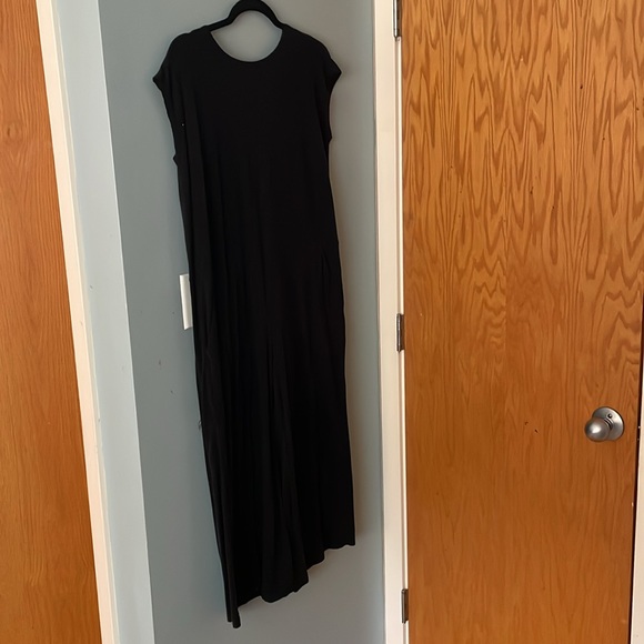 Eileen Fisher wide leg cropped jumpsuit - Picture 2 of 3